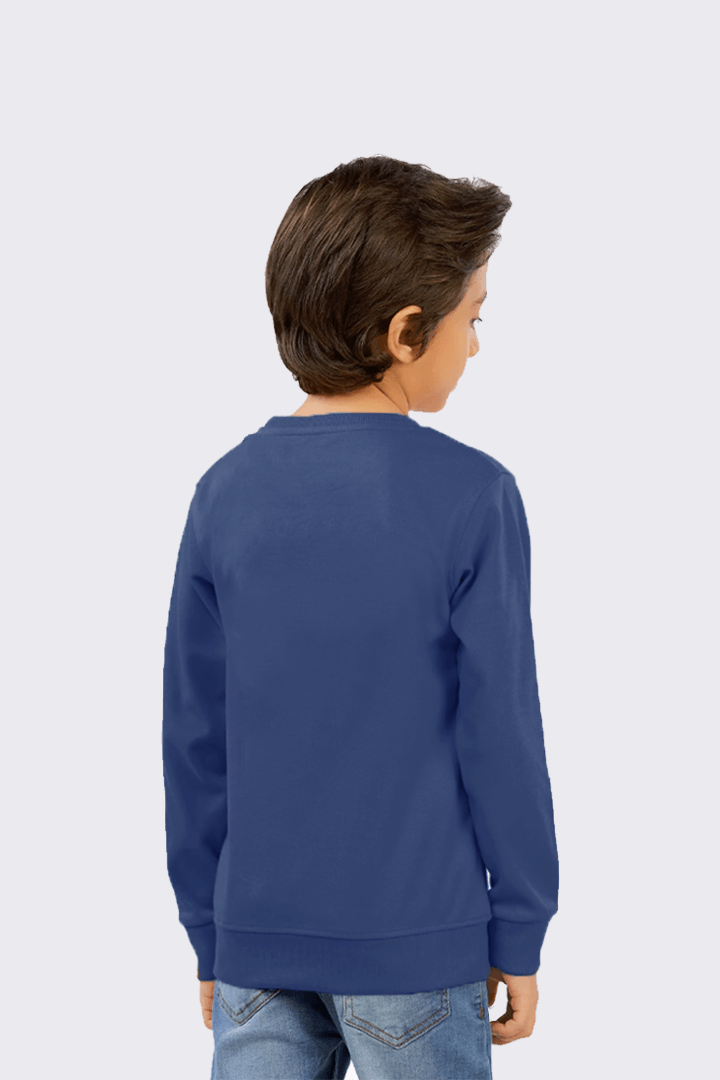 Boys Blue Super Hero Sweatshirt - Bobbinbash - - Boys Blue Super Hero Sweatshirt - Bobbinbash - #tag3#