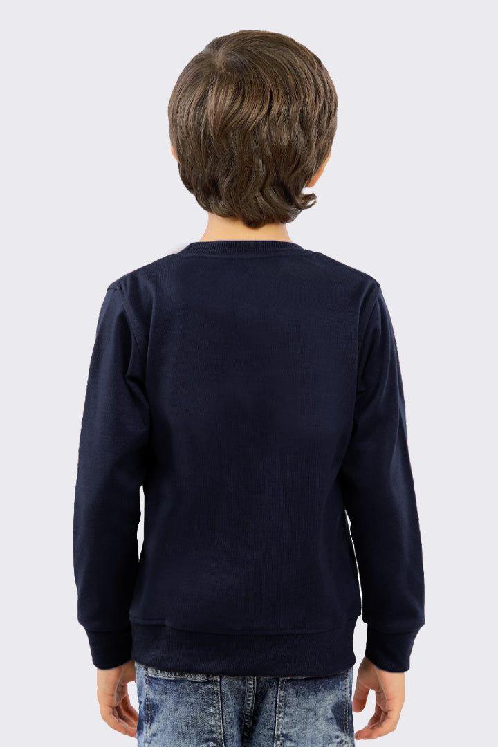 Boys Navy Hallwo Sweatshirt - Bobbinbash - - Boys Navy Hallwo Sweatshirt - Bobbinbash - #tag3#