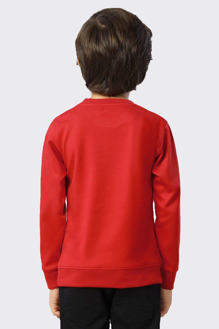 Boys Red Hallwo Sweatshirt - Bobbinbash - - Boys Red Hallwo Sweatshirt - Bobbinbash - #tag3#