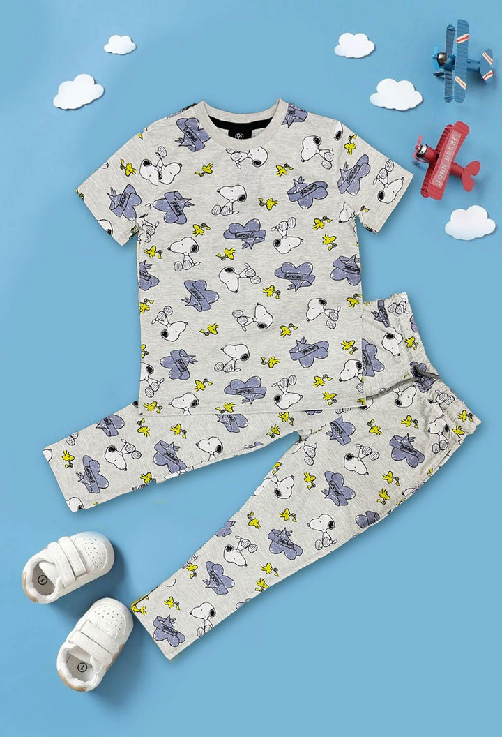 Loyal Snoopy Lounge Wear Set - Bobbinbash - BOYS- Loyal Snoopy Lounge Wear Set - Bobbinbash - #tag3#