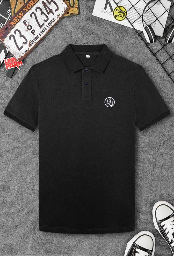 Men Black Polo - Bobbinbash - MEN- Men Black Polo - Bobbinbash - #tag3#