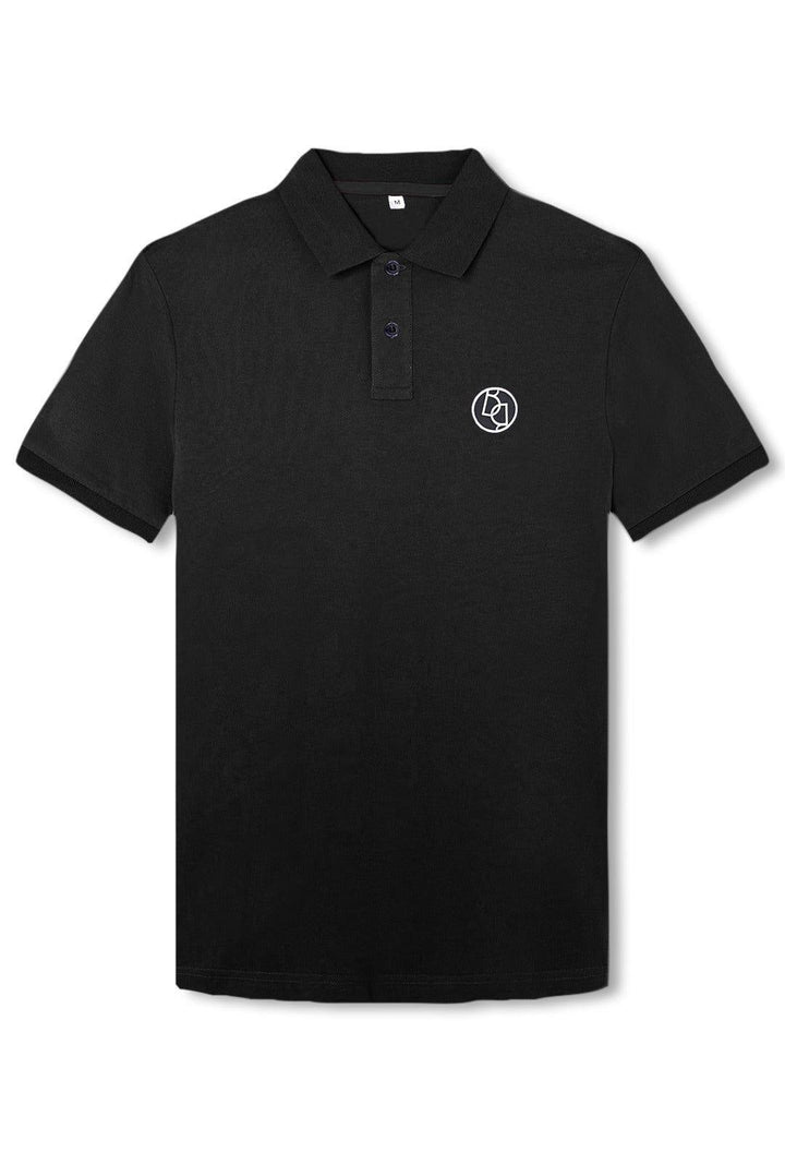 Men Black Polo - Bobbinbash - - Men Black Polo - Bobbinbash - #tag3#