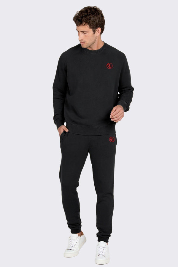 Men Black Tracksuit - Bobbinbash - MEN- Men Black Tracksuit - Bobbinbash - #tag3#