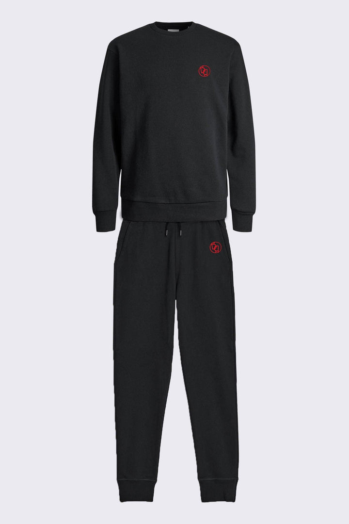 Men Black Tracksuit - Bobbinbash - - Men Black Tracksuit - Bobbinbash - #tag3#