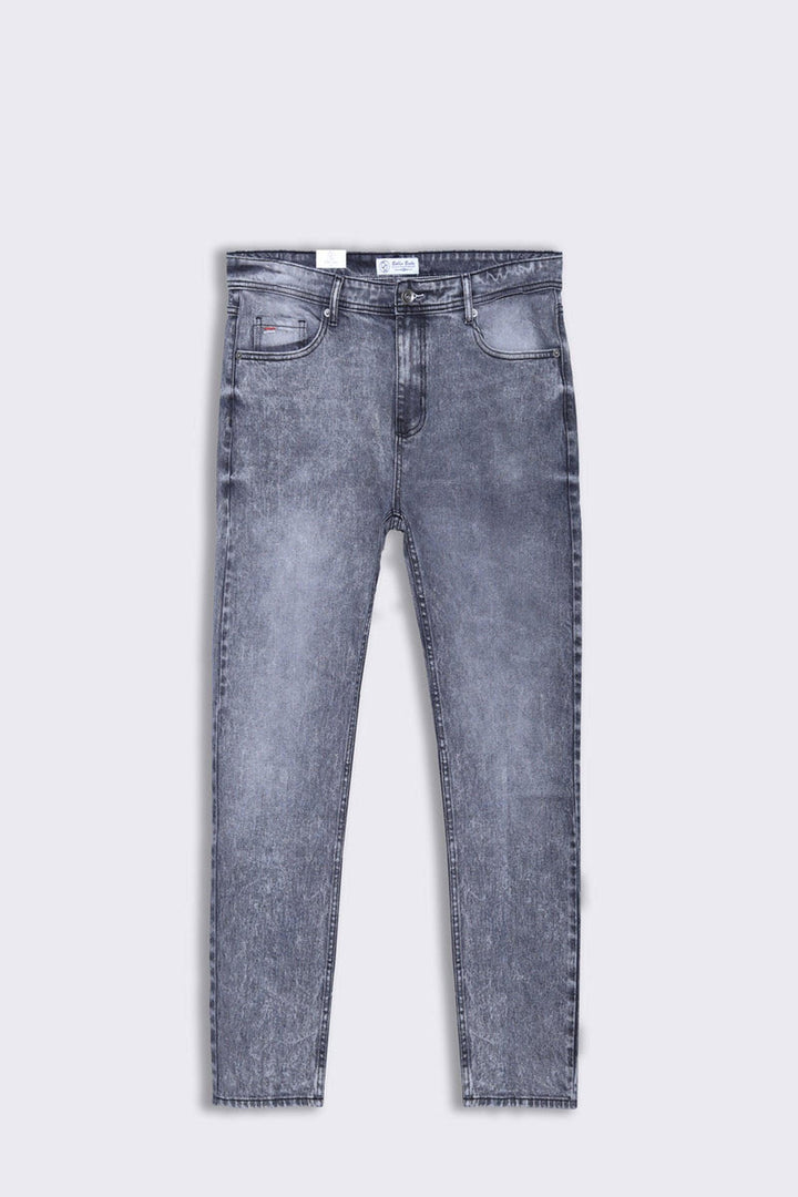 Men Grey Comfort Fit Light Acid Wash Jean - Bobbinbash - - Men Grey Comfort Fit Light Acid Wash Jean - Bobbinbash - #tag3#