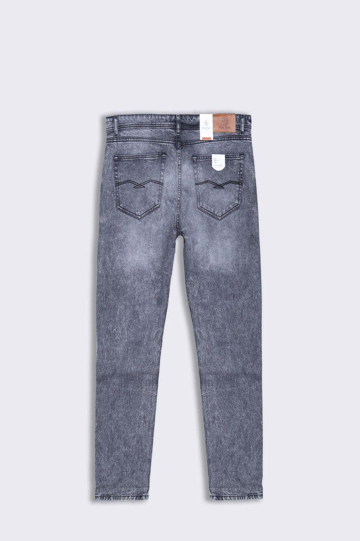 Men Grey Comfort Fit Light Acid Wash Jean - Bobbinbash - - Men Grey Comfort Fit Light Acid Wash Jean - Bobbinbash - #tag3#
