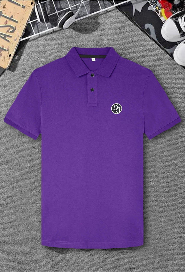 Men Purple Polo - Bobbinbash - MEN- Men Purple Polo - Bobbinbash - #tag3#