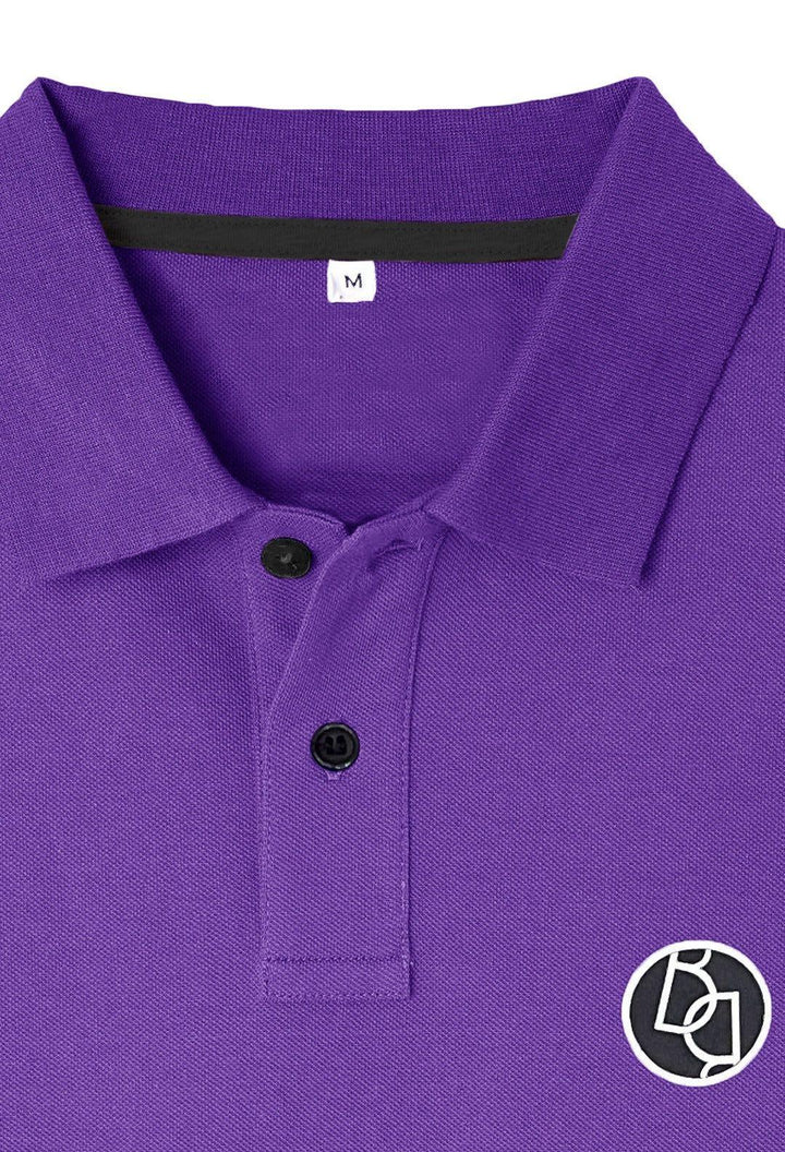 Men Purple Polo - Bobbinbash - - Men Purple Polo - Bobbinbash - #tag3#