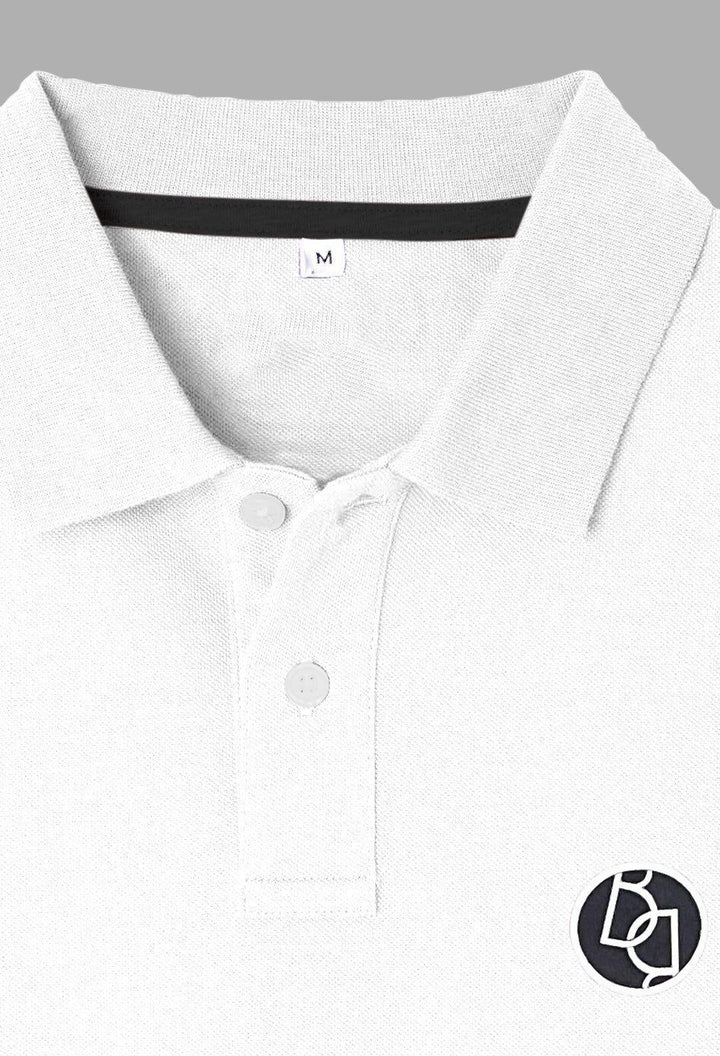 Men White Polo - Bobbinbash - - Men White Polo - Bobbinbash - #tag3#