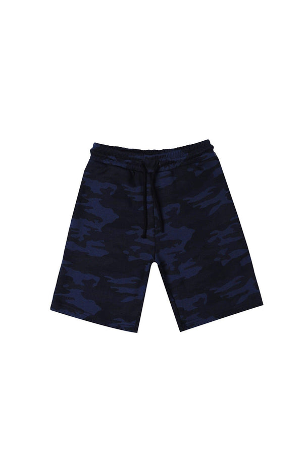 Navy AOP Terry Shorts - Bobbinbash - BOYS- Navy AOP Terry Shorts - Bobbinbash - #tag3#