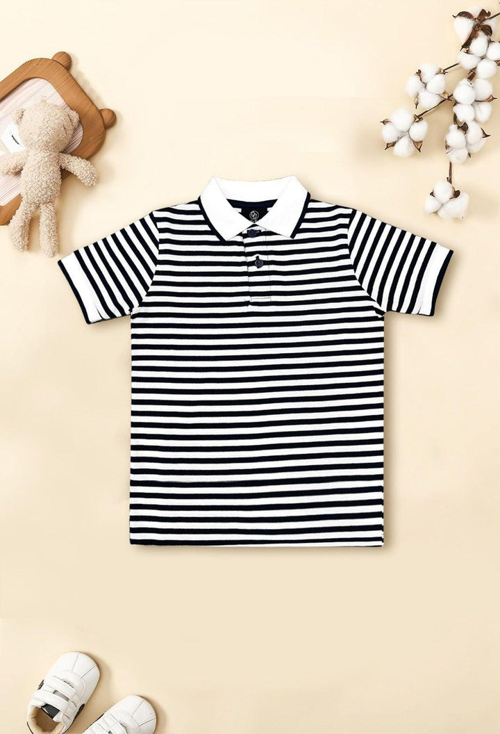 WB Striper Polo - Bobbinbash - BOYS- WB Striper Polo - Bobbinbash - #tag3#