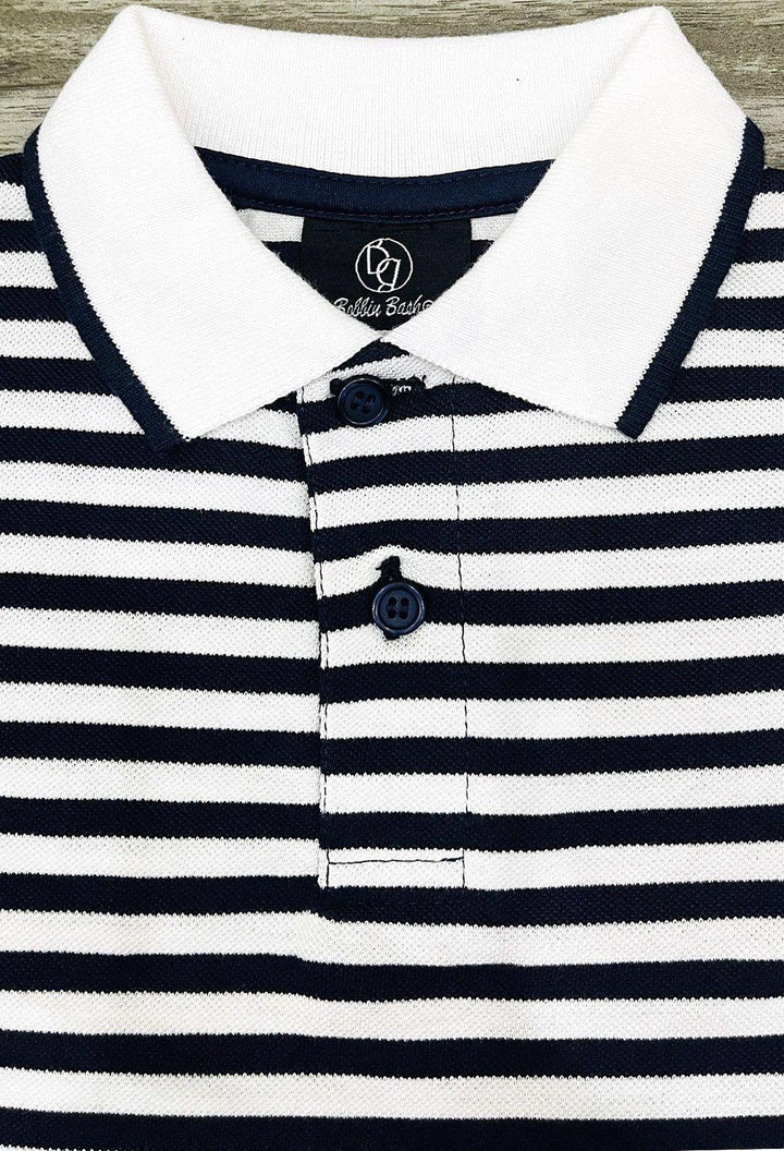 WB Striper Polo - Bobbinbash - - WB Striper Polo - Bobbinbash - #tag3#